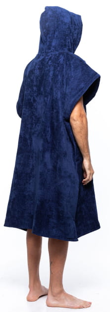 Ericeira Blue Terry Poncho