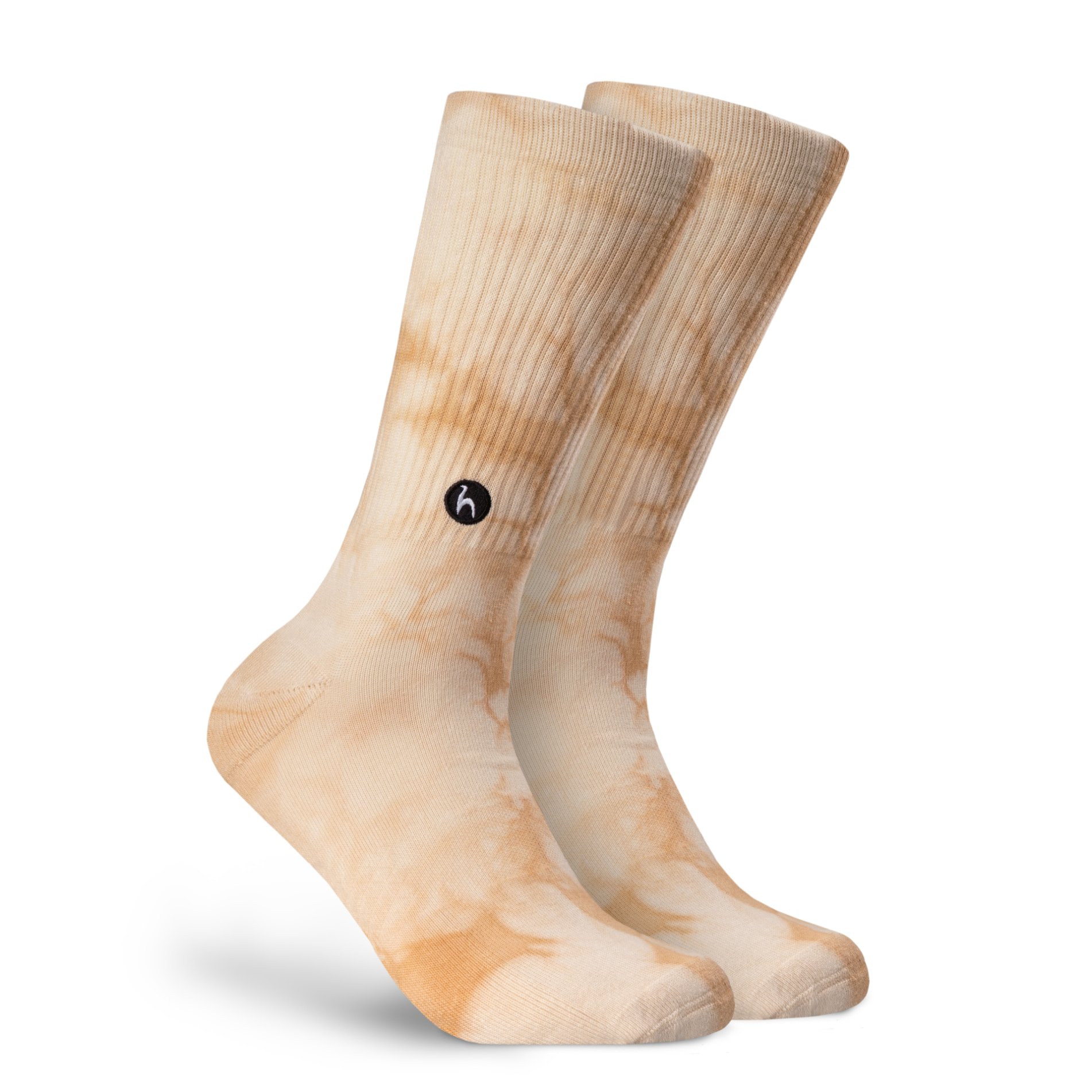 Futah - Tie Dye Mocha Socks (1)