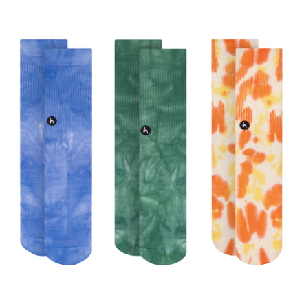 3-Pack Meias Desporto Tie Dye B