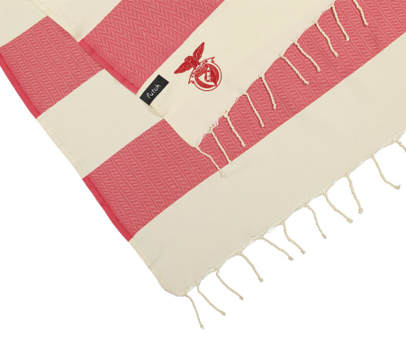 Sport Lisboa e Benfica - Official Red Stripes Towel (2)