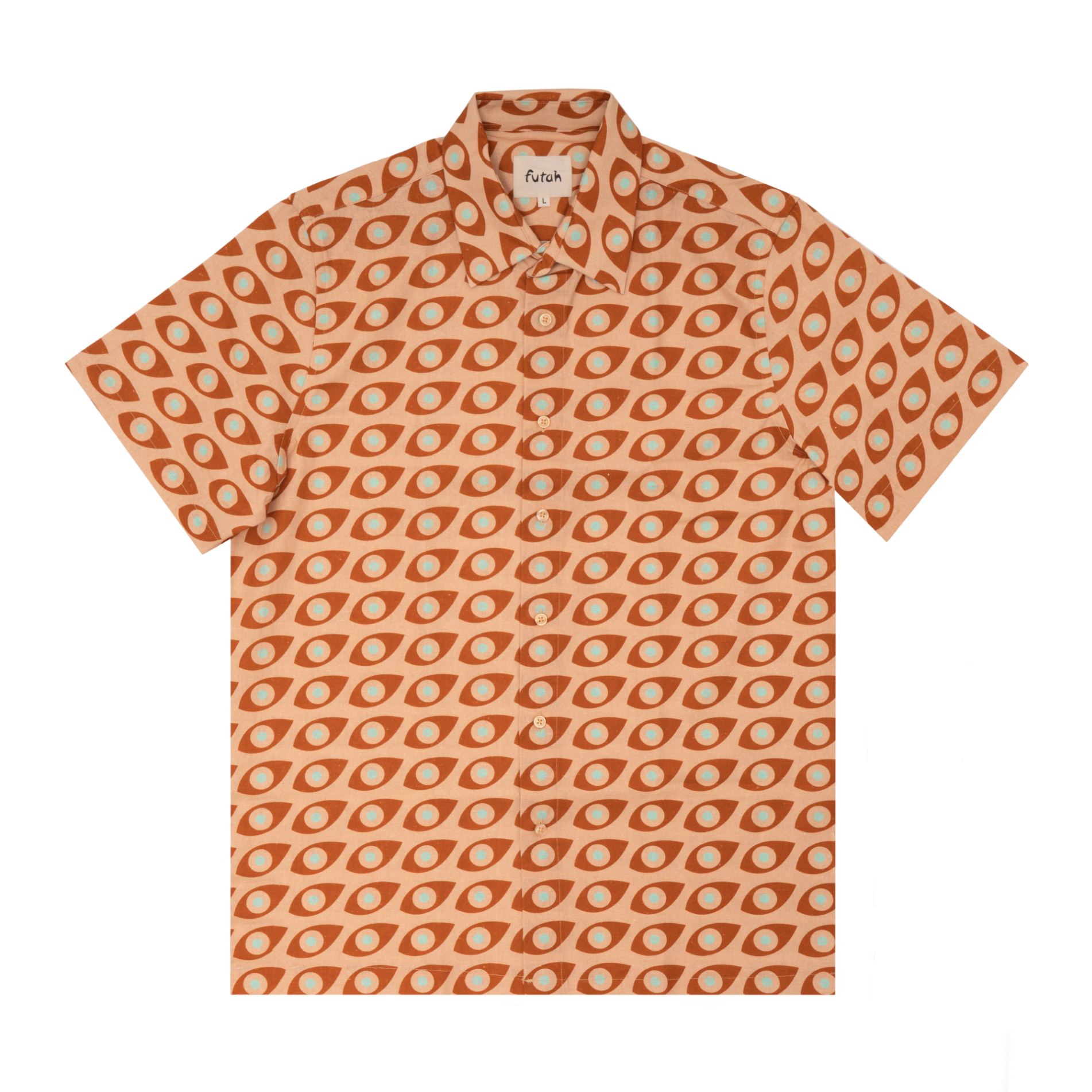 Futah - Shirt Daintree Apricot (1)
