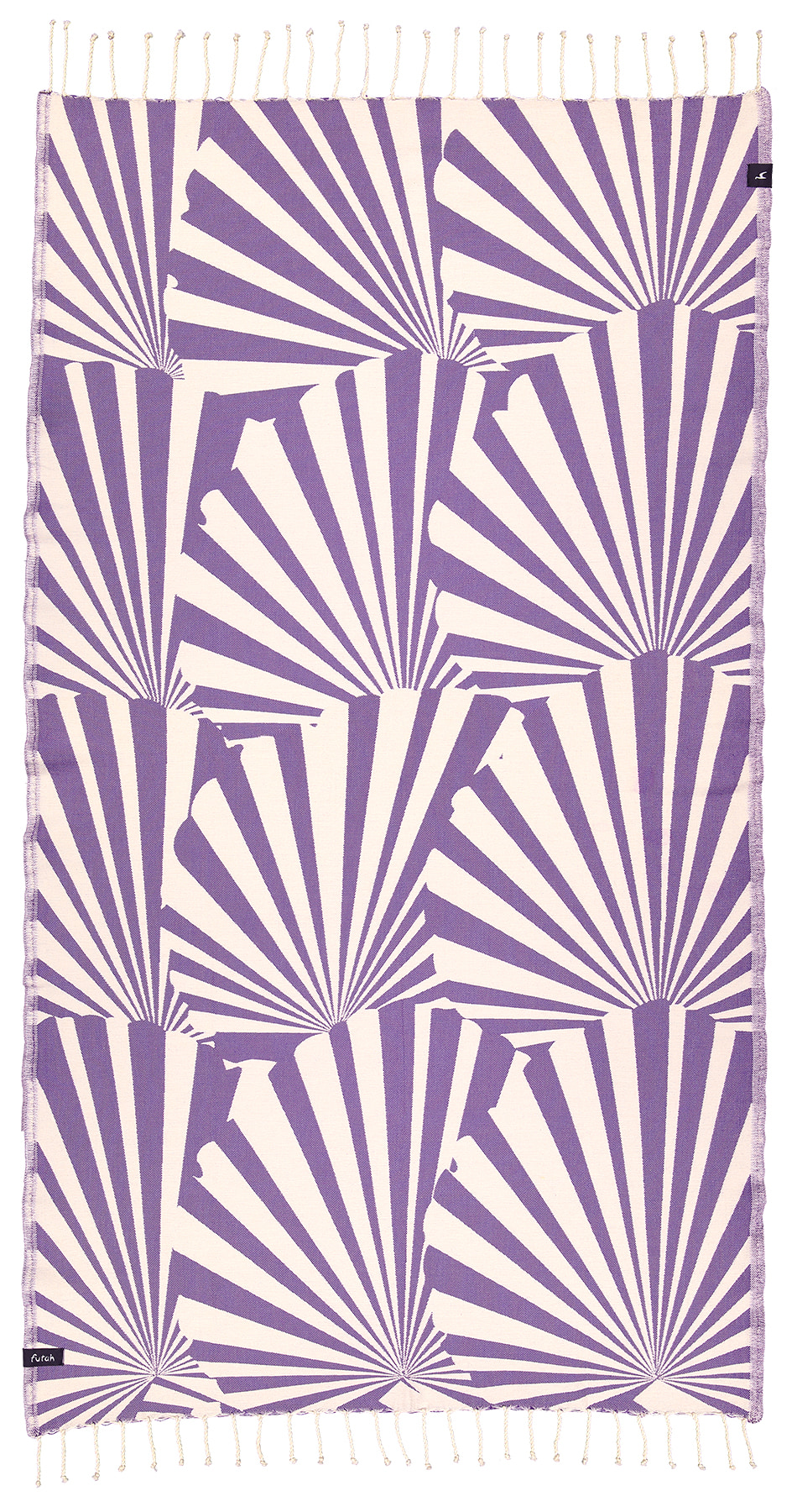 Futah - Taiga Purple Beach Towel (1)