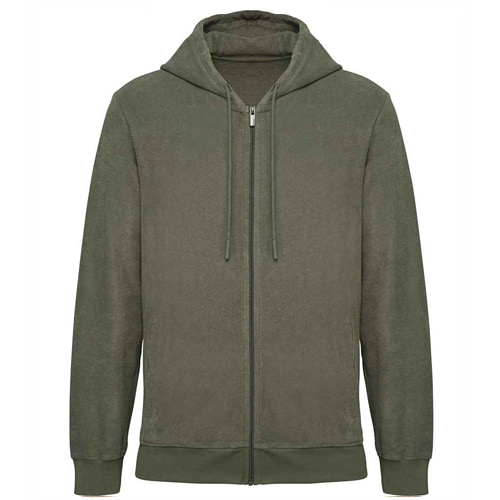 Futah - Terry Hoodie Khaki (1)