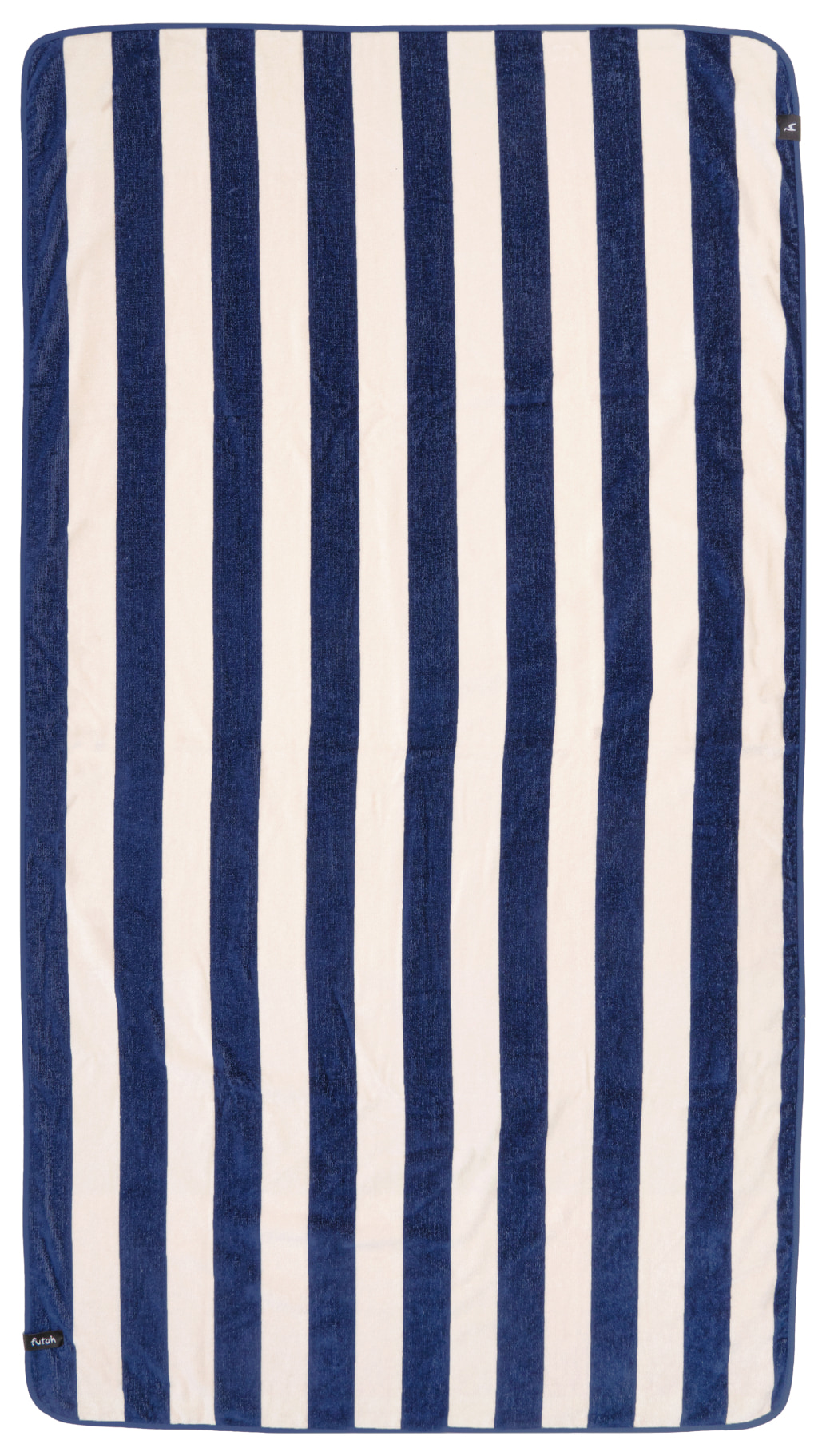 Futah - Blue Striped Bedu Towel - Organic Cotton  (1)