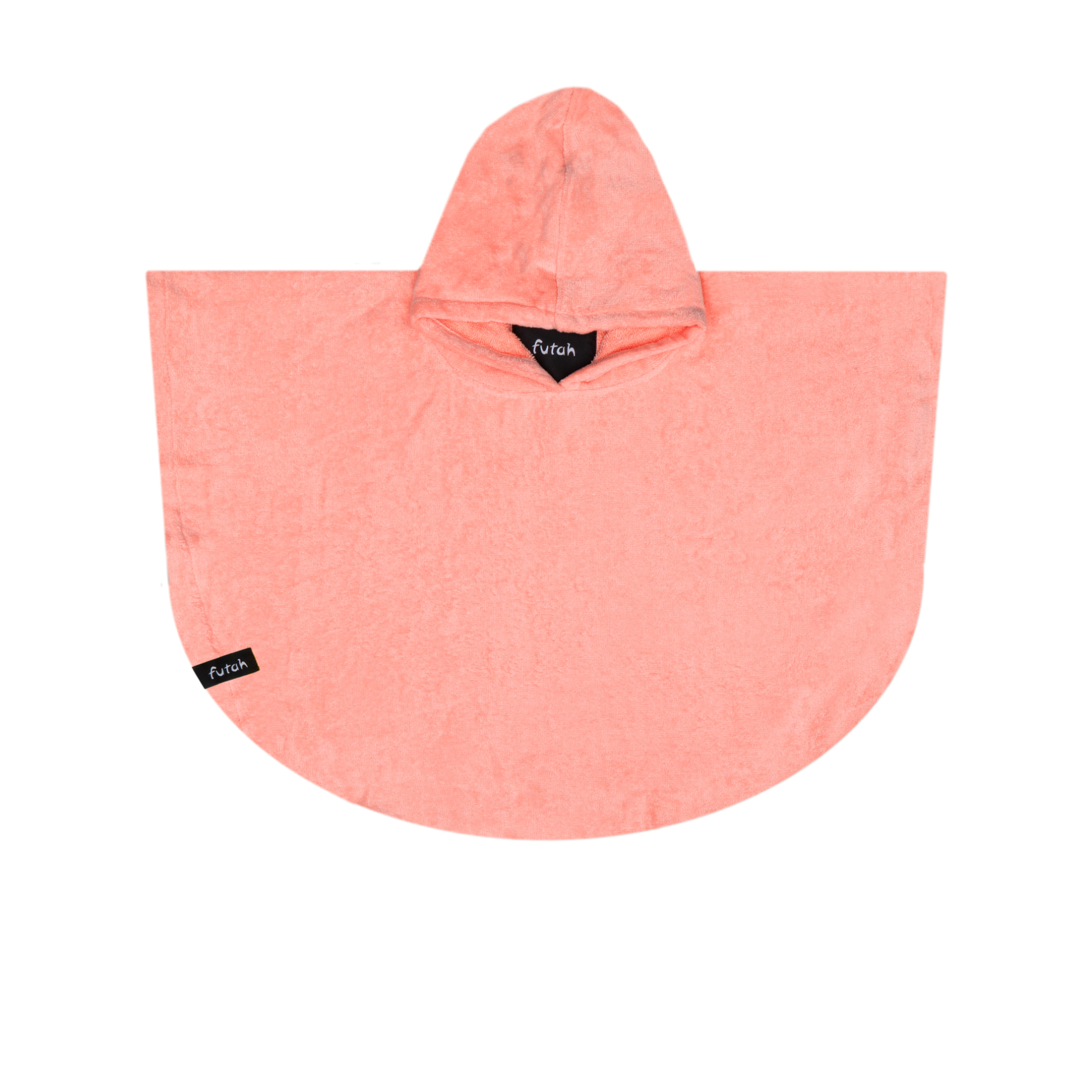 Futah - Ericeira Coral Poncho Terry Baby (1)