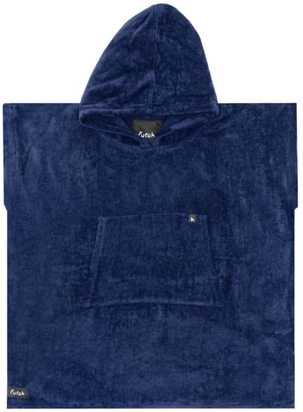 Ericeira Blue Terry Poncho Kids