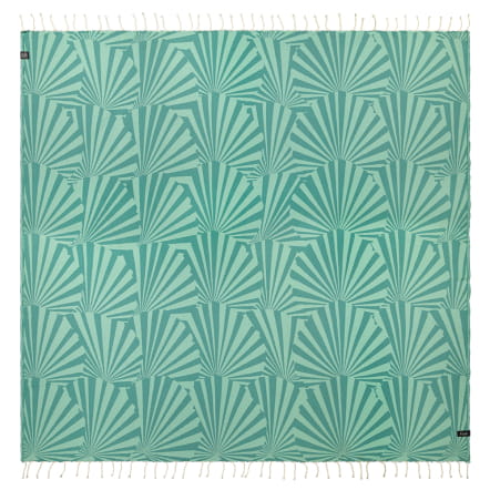 Taiga Green Beach Blanket