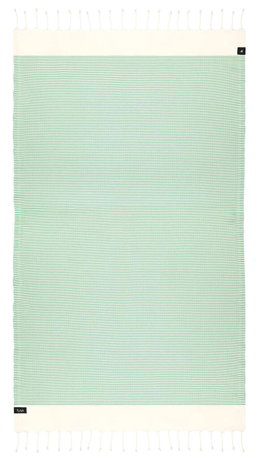Futah - Nazaré Sea Green Beach Towel (1)