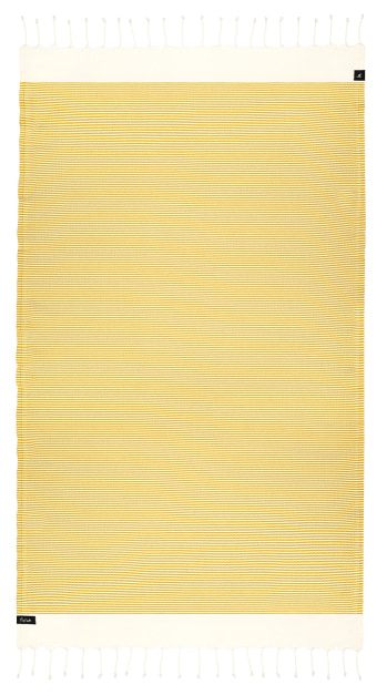 Nazaré Mustard Beach Towel (2)