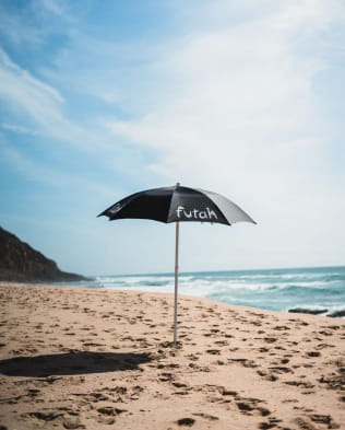 Black Beach Umbrella